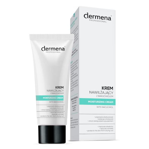 Dermena Professional, krem nawilżający z bakuchiolem, 50 ml