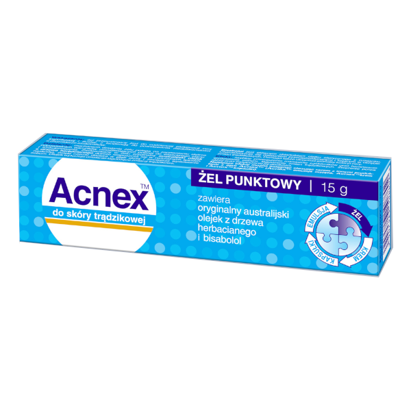 Acnex, żel punktowy, 15 g