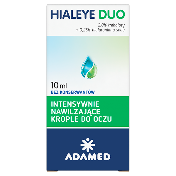 Hialeye Duo, krople do oczu, 10 ml