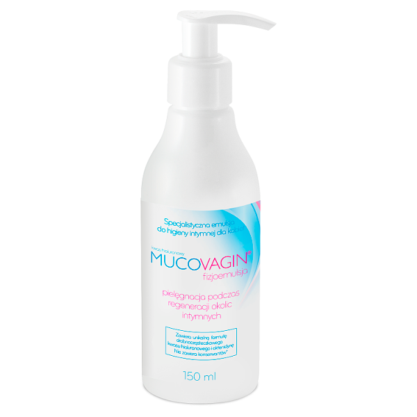 Mucovagin, emulsja do higieny intymnej, regeneracja i ochrona, 150 ml