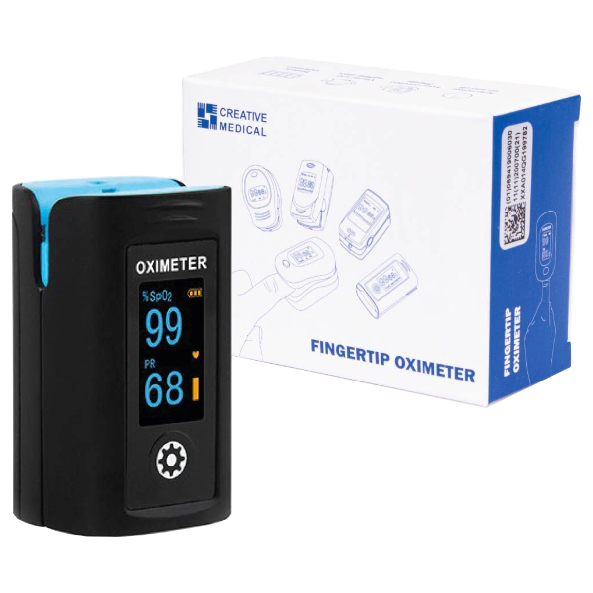 Pulsoksymetr Creative PC60FW Bluetooth i Alarm