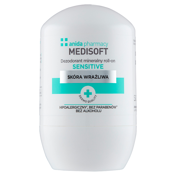 Anida Medi Soft Sensitive, dezodorat mineralny, 50 ml