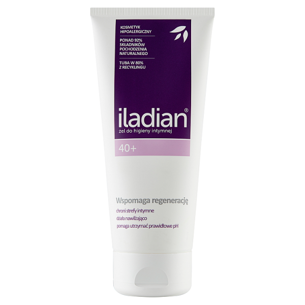 Iladian, żel do higieny intymnej 40+, 180 ml