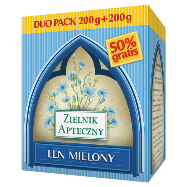 Duopack: Len mielony Herbapol, 2 x 200 g