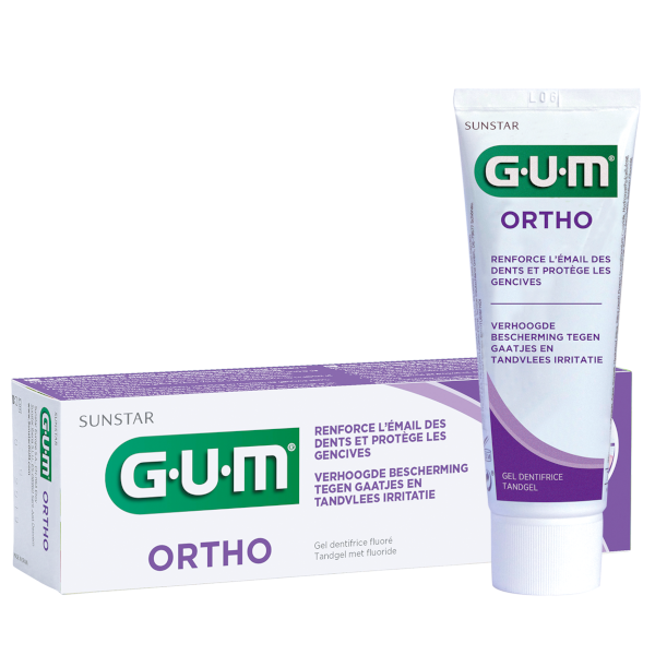 Sunstar Gum Ortho, pasta do zębów, 75 ml