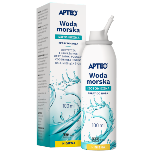 Woda morska izotoniczna, 100 ml