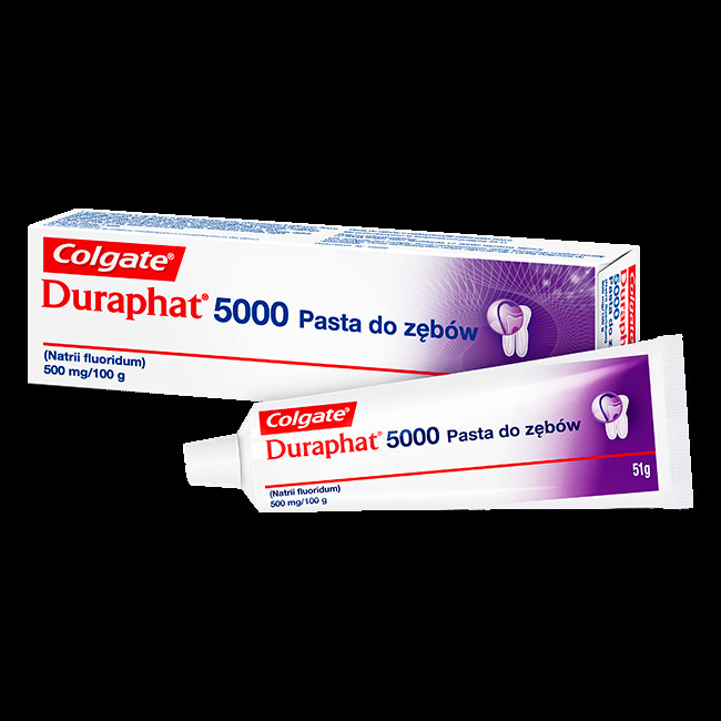 Duraphat 5000, pasta do zębów, 51 g | Apteline.pl