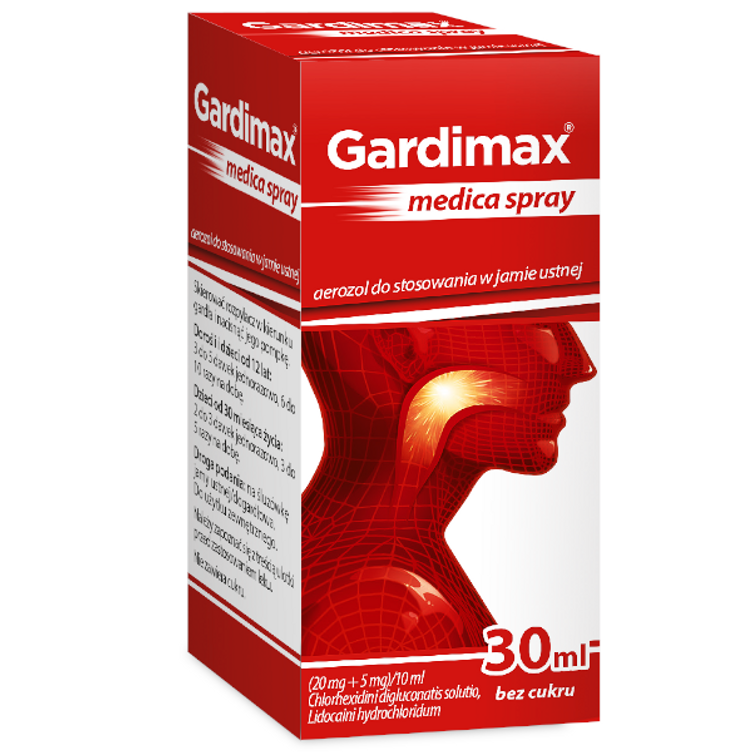 Gardimax medica spray, 30 ml Apteline.pl