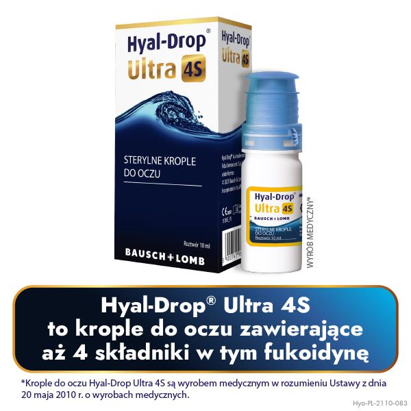 Hyal Drop Ultra 4s Krople Do Oczu 10 Ml Aptelinepl 8393