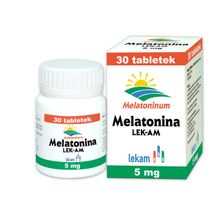 Melatonina LEK-AM 5 mg, 30 tabletek