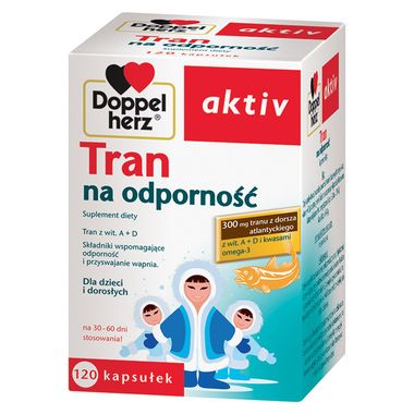 Tran APTEO, 120 kapsułek | Apteline.pl