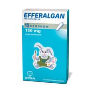 Efferalgan 150 mg, 10 czopków