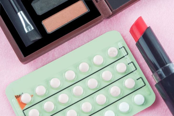 pigułki antykoncepcyjne i kosmetyki